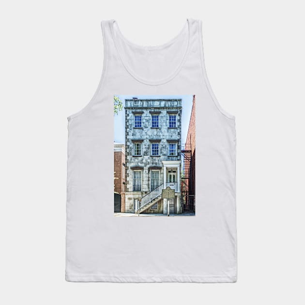 Flannery OConnor Home Savannah Georgia Tank Top by Gestalt Imagery